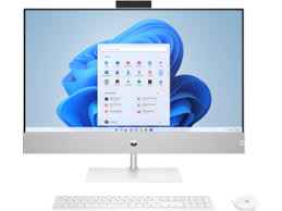 HP AIO 24-cr0121nh i5-1335U 8GB/512GBSSD/23.8FHD/TOUCH/DOS/SHELL-WHITE/ENG (91H63EA#BH5)